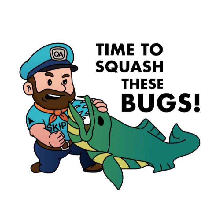 captain time to squash these bugs w